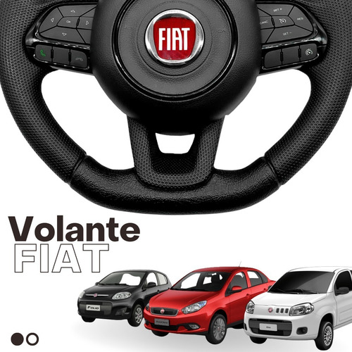Imagem 1 de 6 de Volante Fiat Toro Multifuncional Esportivo Uno Palio Siena