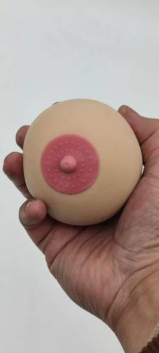 Pelota De Goma Teti Antiestress Pequeña Con Mango