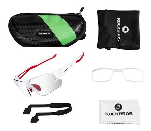 Imagen 5 de 5 de Lentes Deportivos Running Gafas Fotocromáticos Ciclismo Tria