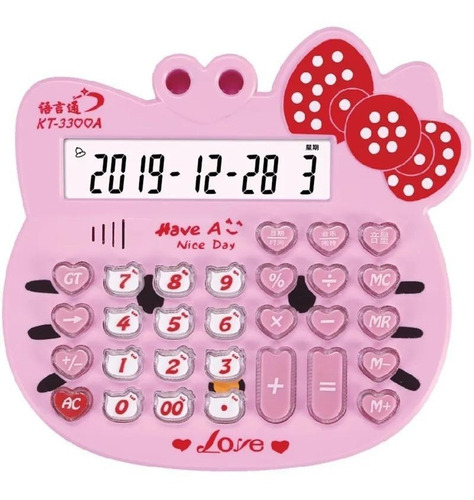 Calculadora Hello Kitty Kawaii 