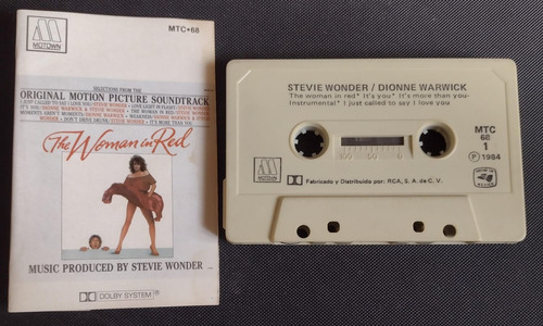 Stevie Wonder The Woman In Red Cassette