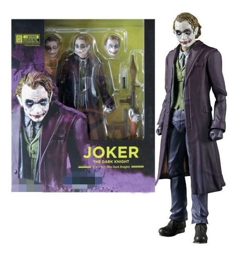 Figura De Acción Joker El Caballero Oscuro De Shf Figuarts,