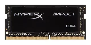 Memória RAM Impact color preto 16GB 1 HyperX HX432S20IB/16