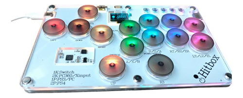Teclado Tipo Joystick Hitbox Controller Arcade Fight Stick
