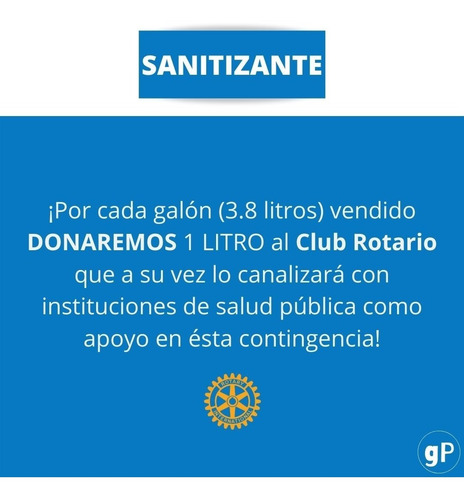 Sanitizante Cuaternarios De Amonio 5a Generación 20 Litros