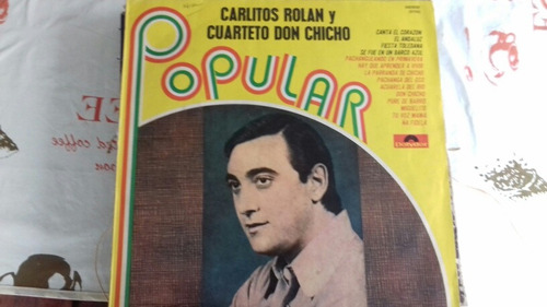 Carlitos Rolan 1964 Cuarteto Don Chicho 1er Lp