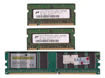 Comprar Lt 162 - Memórias 1 Gb Ddr Lote Com 3 Peças