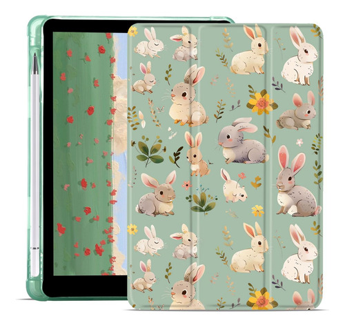 Funda Joyland Kawaii Bunny Para Ipad 9.7 5ª 6ª Generación H