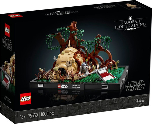 Lego Star Wars 75330 Diorama Entrenamiento Jedi En Dagobah