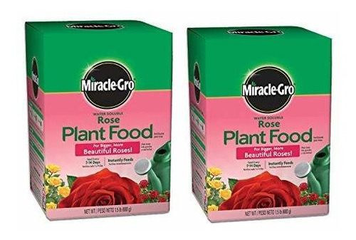 Fertilizante De Jardín - Miracle-gro Water Soluble Rose Plan