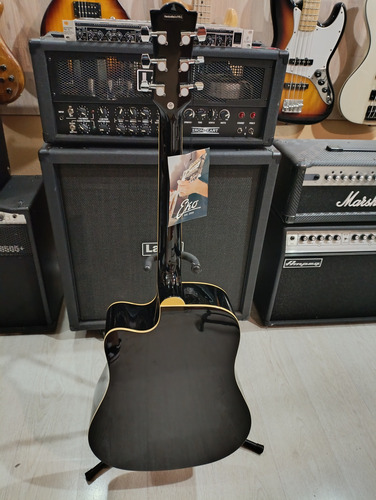 Guitarra Electroacústica Eko Ranger Okm Negro Diestro Wengué (Usado)