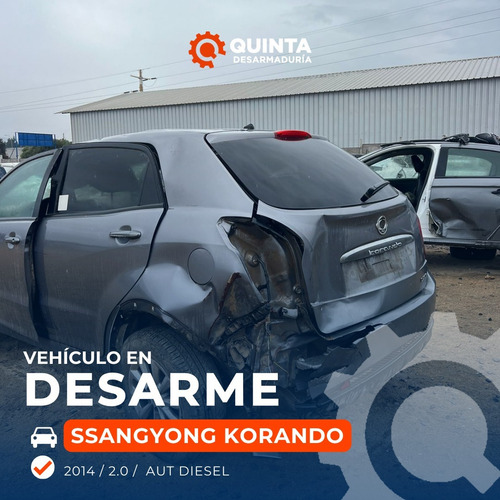 En Desarme Ssangyong Korando