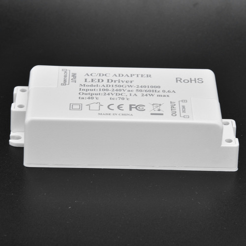 Controlador Led Dc 24 V 24 W 1a, Retardante De Llama De Volt