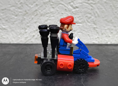 Figura Mario Kart Carrito Go Kart Armable Y Desarmable (Usado)