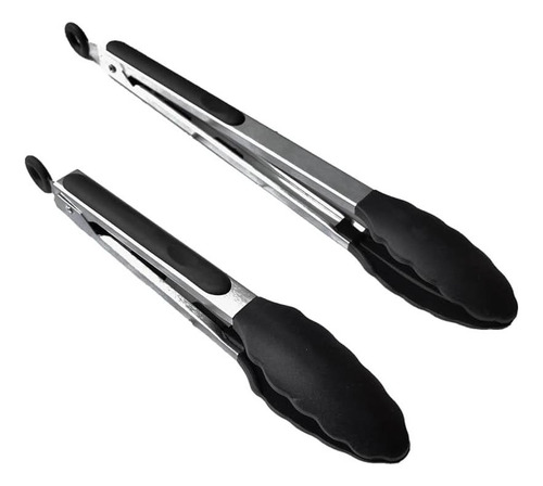 2 Pcs Cocina De Silicona De Cocina Pinzas De Silicona De 9 Y