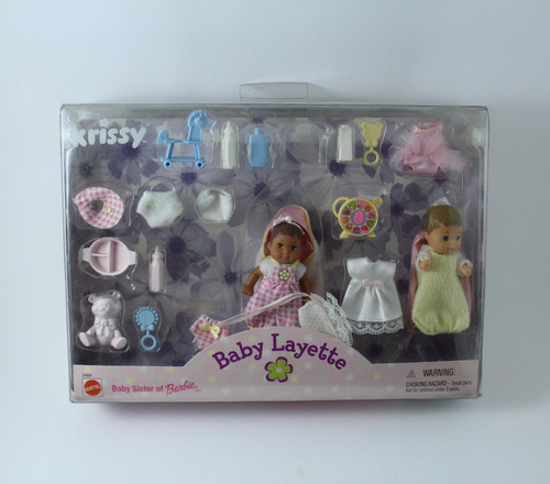 Mattel Barbie Krissy Baby Layette (Usado)