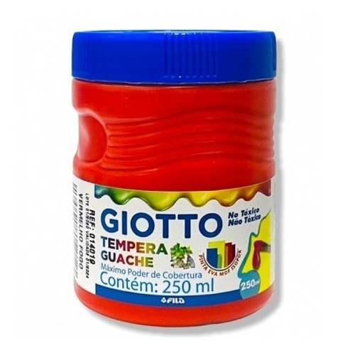 Imagen 1 de 4 de Tempera Giotto 250ml X Unidad Casa Dorita Varios Colores
