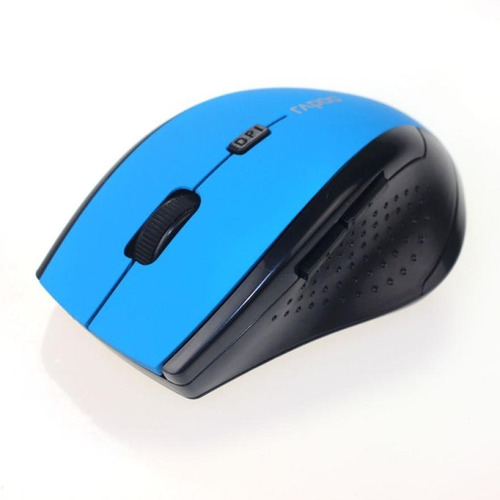 Mouse Optico Inalamrico Gaming - Color Azul