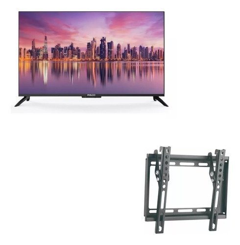 Combo Tv Philco 40 Pld40fs23ch Androidtv + Soporte 23  A 42 