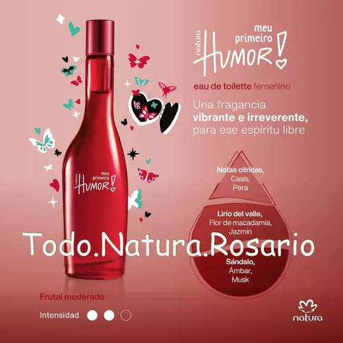 Perfume Humor Meu Primeiro Femenino 75ml Todo Natura Rosario