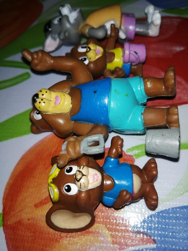 Tom Y Jerry Figuras Sonrics Vintage Set (Usado)