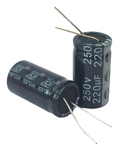 Condensador Electrolítico Radial 220uf 250v