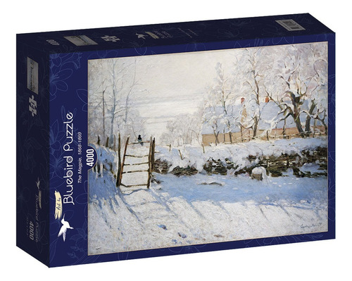 Bluebird Puzzle 4000 Pzs - Claude Monet - The Magpie