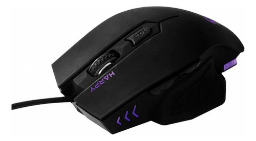 Mouse Gamer C3tech Mg-100bk Harpy Usb 3200dpi - Preto Preto