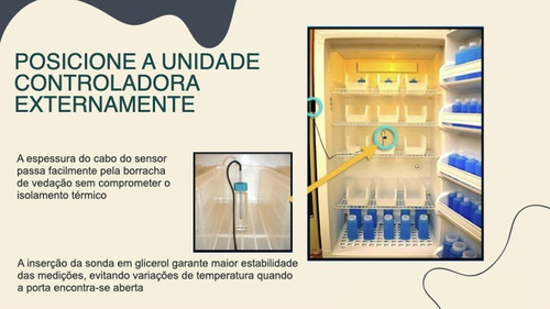 Imagem 3 de 7 de Termômetro Para Geladeira De Vacinas - Wifi Internet