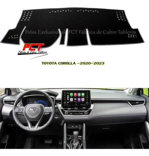 Cubre Tablero - Toyota Corolla Cross - 2020 2021 2022 2023 