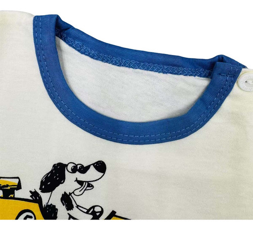 Conjunto De Bebé Ropa Para De Camisa Shorts Con Estampa