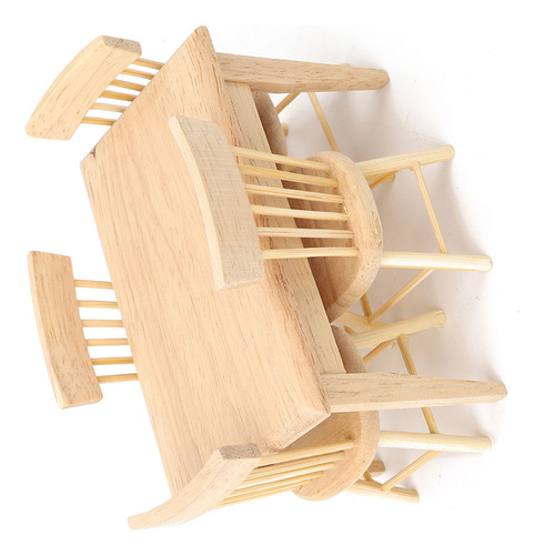 Escritorio En Miniatura 1:12 Silla Simulada De Casa De Muñec