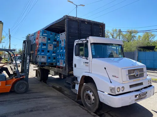 Camión Con Caja Saider De 12 Paletas