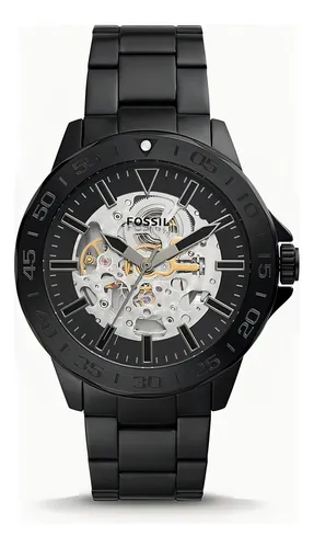 Reloj fossil automatico negro best sale