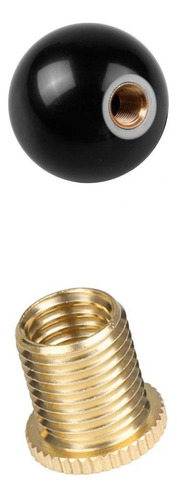 Black M12x1.25 Knob Er Palanca Selector Con Tuerca M10x1.5