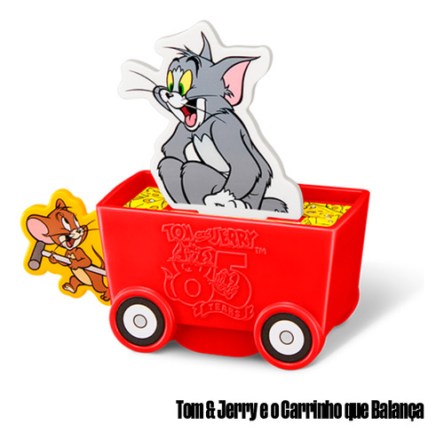 Coleção Completa 8 Bonecos Tom Jerry 85 Anos 2025