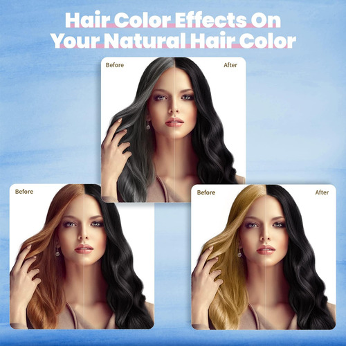 Iiimeidu Shampoo De Tintura De Cabelo Para Cobertura De Cabe