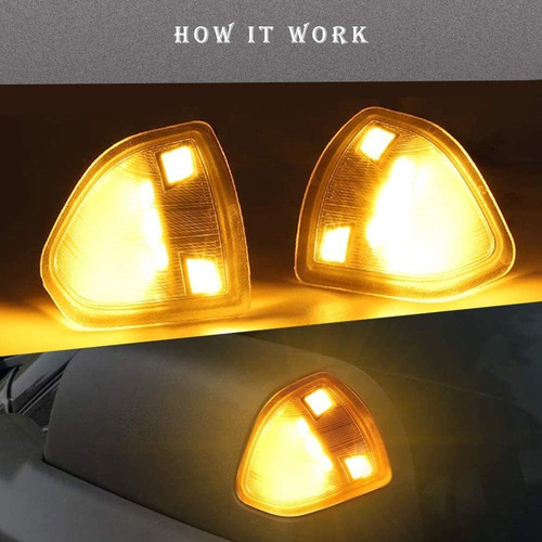 Dtr2017 Luces Led De Intermitentes Para 68302828aa 68302829a