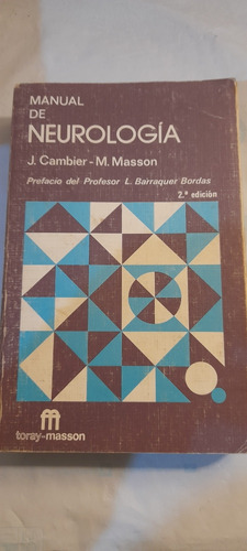 Manual De Neurología De J Cambier Y M Masson (usado)