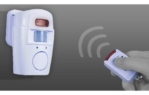 Alarma C/ Sensor De Movimiento Inalambrica Infrarojo Control