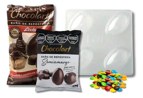 Kit Huevo De Pascua Casero Chocolart