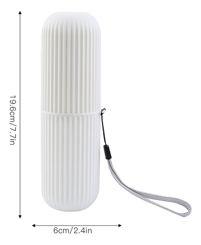 Funda Portátil Para Cepillos De Dientes De Viaje, Bolsa De P