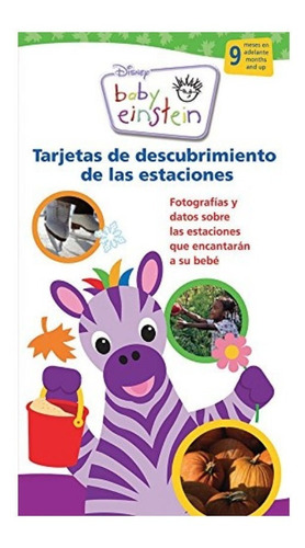 Baby Einstein Tarjetas Descubrimiento Estaciones Didactico