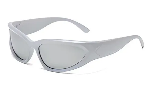 Lentes plateados hot sale