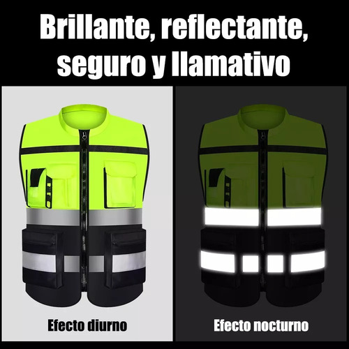 Chaleco Geólogo Miner Naranjo Minería Chaleca