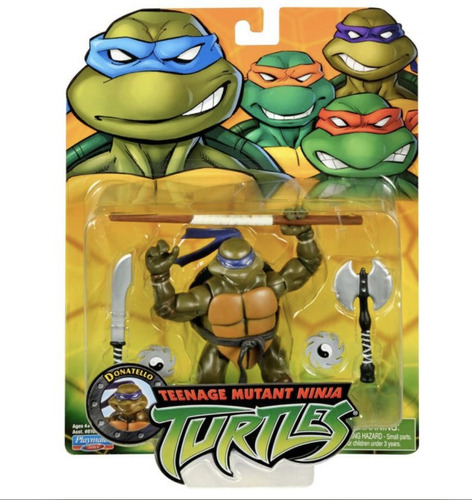 Tmnt Playmates Figura Tortugas Ninja 2003 Donatelo