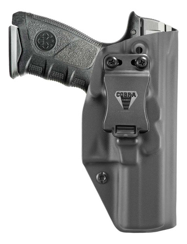 Coldre Beretta Apx 9mm Full Size Saque Rápido Velado Kydex Cor Preto Orientação Da Mão Canhoto