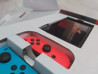 Nintendo Switch V2 32gb + 256gb + 55 Juegos + Caja Original