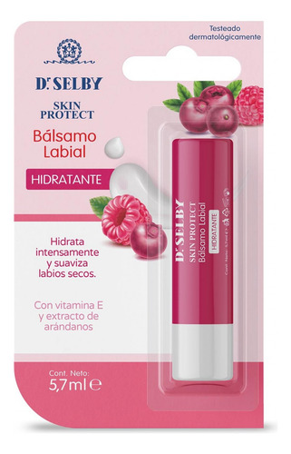 Balsamo Labial Hidratante X5.7ml Dr.selby