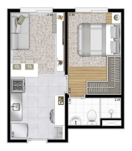 Imagem 16 de 18 de Apartamento À Venda No Bairro Chácara Santo Antônio (zona Sul) - São Paulo/sp - O-4993-12482